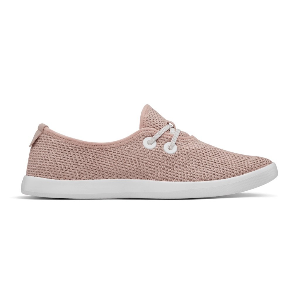 Allbirds Men\'s Boat Shoes Pink - Tree Skippers - 81963HQZN